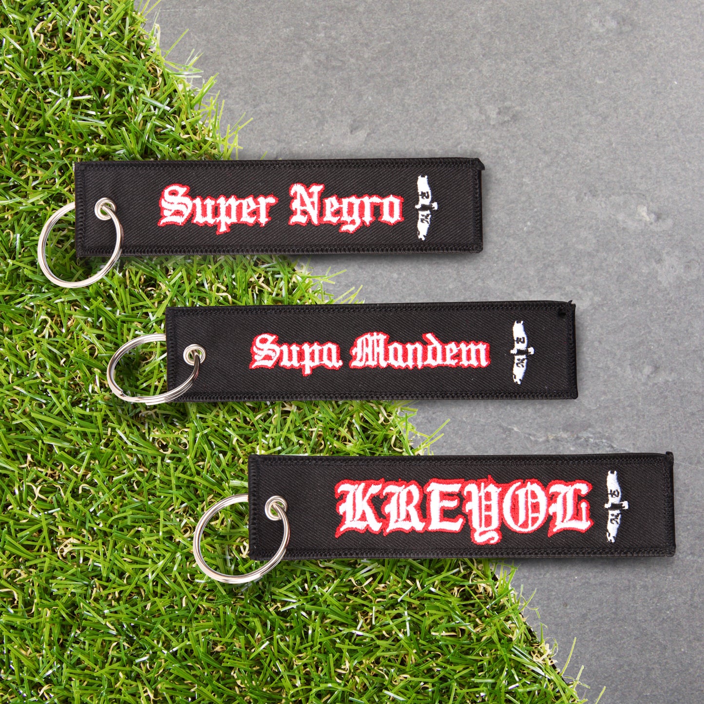 SUPA MANDEM Keyring