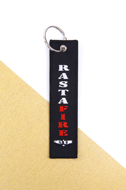 RASTA FIRE keyring